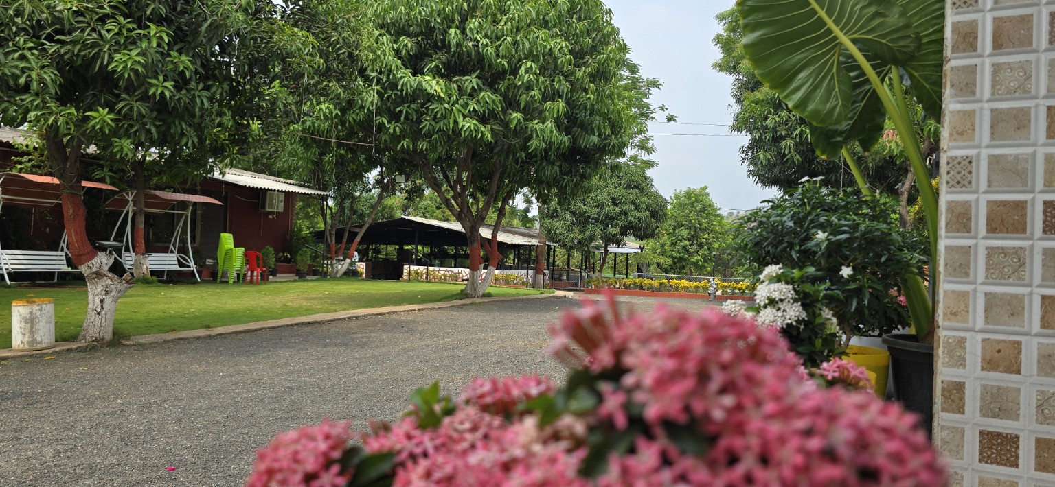 Raj Farm landscaped property